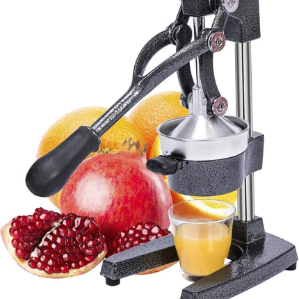 Commercial Heavy Duty Cast Iron Hand Press Manual Orange Citrus Lemon Lime Grapefruit Pomegranate Fruit Juice Squeezer Machine