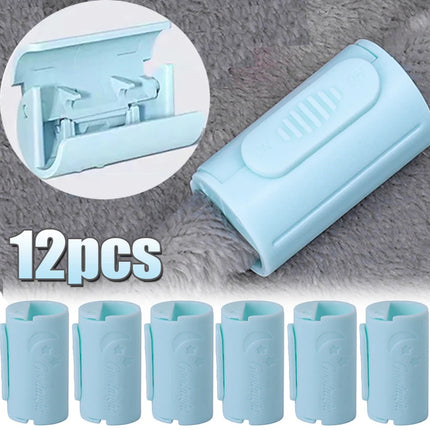 12/1Pcs BedSheet Quilt Clip Plastic Slip-Resistant Clamp Bed Clipper Cover Grippers Fasteners Mattress Holder for Bedroom Sheets