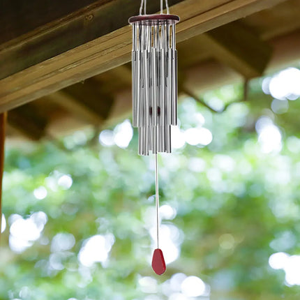 27 Tubes Outdoor Pendant Anti-rust Outdoor Decoration Wind Bell Multi-tube Wind Chime Fashion Pendants Indoor Pathway Home Decor