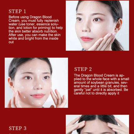 Wrinkle Remove Dragon Blood Cream Whitening Moisturizing Repair Cosmetics Anti-aging Women Face Beauty Nourish Skin Care Product