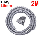 16mmx2m Gray