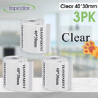 3PK 40-30mm Clear