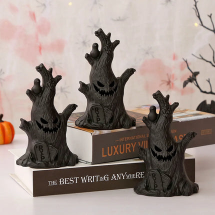 Halloween Flameless Candles, LED Candles for Halloween Party Decorations Table Home Room Decor, Oddities and Curiosities Gifts