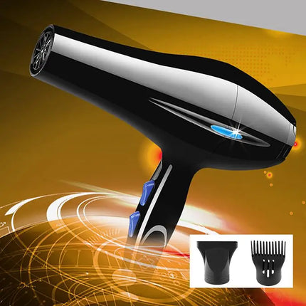 High-Power 2200W Ion Hair Dryer Cold Hot Air Mode Cold Hot Air Mode Powerful Hair Dryer With Diffuser For Women