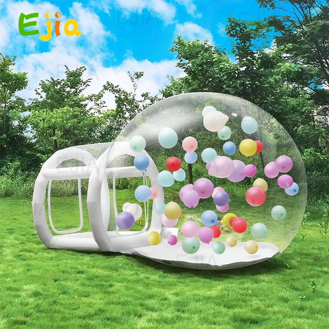 Inflatable Balloons Bubble House Outdoor 8.2/10FT Commercial Grade PVC Bubble Tent House With Blower Clear Bubble House Tent