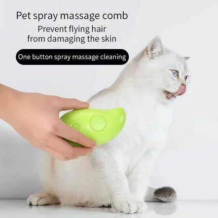 3 in 1 Pet Brush Cat Steam Brush Steamy Dog Brush Electric Spray Cat Hair Brushes Massage Pet Grooming Comb Hair Removal Combs