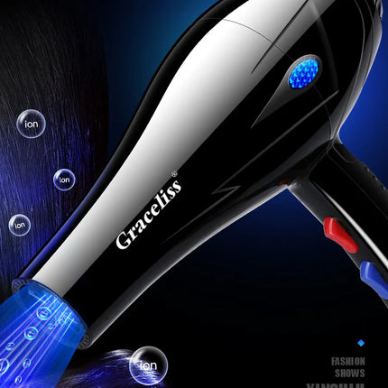 110V or 220V With US, EU Plug 1800W Hot And Cold Wind Hair Dryer Blow dryer Hairdryer Styling Tools For Salons and household use