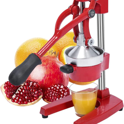 Commercial Heavy Duty Cast Iron Hand Press Manual Orange Citrus Lemon Lime Grapefruit Pomegranate Fruit Juice Squeezer Machine