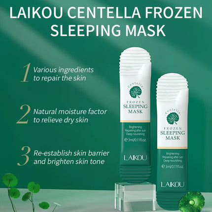 LAIKOU 7pcs Moisturizing Facial Mask Firming Hydrating Sleeping Face Masks Face Mask Beauty Korean Skin Care Products