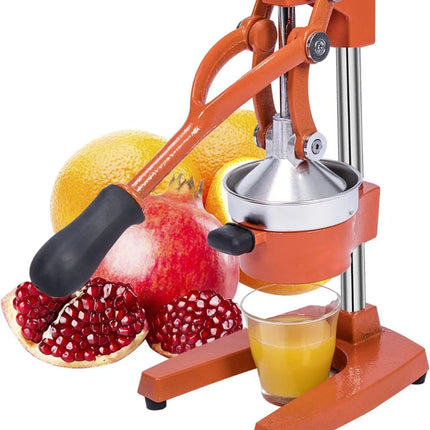 Commercial Heavy Duty Cast Iron Hand Press Manual Orange Citrus Lemon Lime Grapefruit Pomegranate Fruit Juice Squeezer Machine