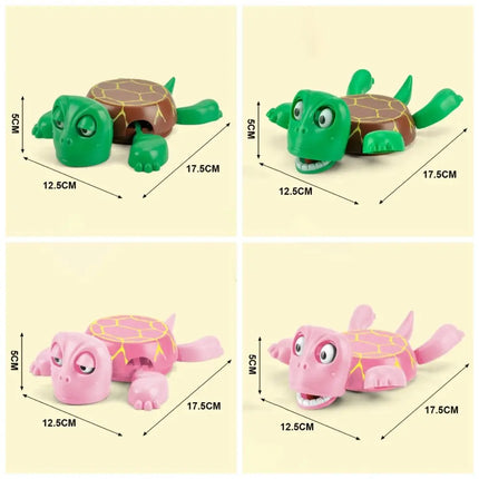 Press To Sound Panicked Turtle Coaster Gaping Eyes Creative Turtle Base Cup Mat Frightened Non-slip Water Cup Pad Cafes