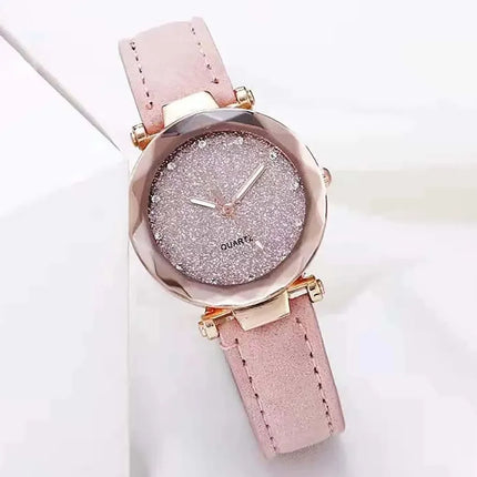 Women Watches Luxury Fashion Ladies Watch Leather Band Watch Women Female Quartz Wristwatches Montre Femme