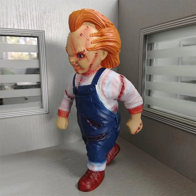 Child's Play Original Chucky Doll PVC Figure Model Toy Collectible Doll Doll Room Halloween Carnival Party Decorative Prop Gifts