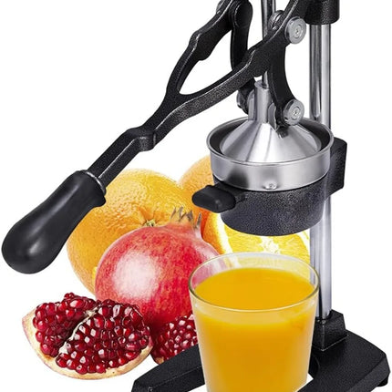 Commercial Heavy Duty Cast Iron Hand Press Manual Orange Citrus Lemon Lime Grapefruit Pomegranate Fruit Juice Squeezer Machine