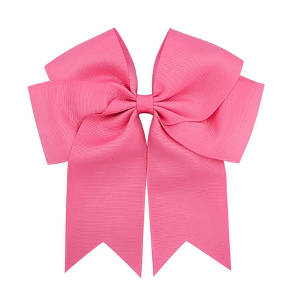 6 Inches Colorful Elegant Hair Bows With Clip Kids Girls Grosgrain Ribbon Hair Clip Hairgrips Headwear Baby Hair Accessories