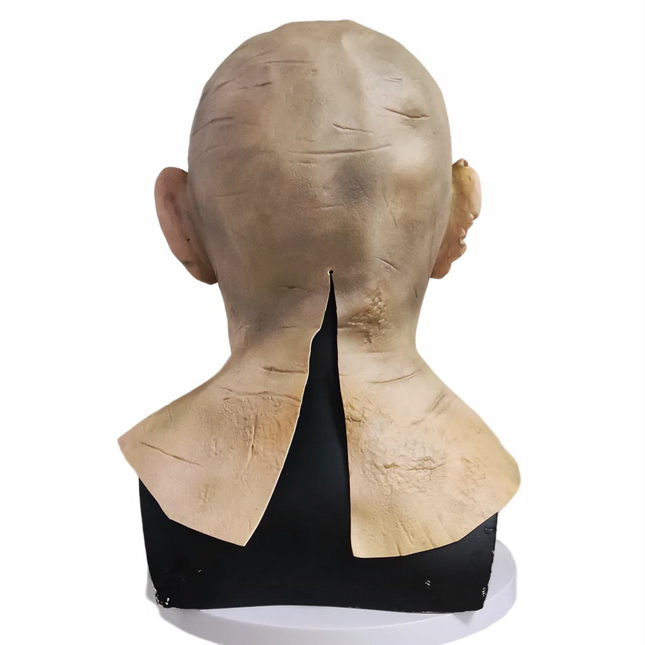 Realistic Latex Scary Old Man Mask Halloween Masquerade Bald Vampire Man Full Face Props Role Play Funny Costumes