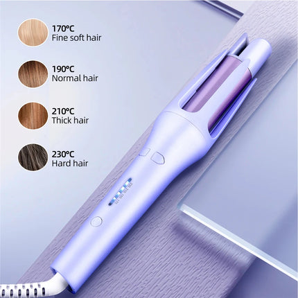 Tinsol 2 in 1 Automatic Hair Curler 32MM Auto Rotating Ceramic Hair Roller Professional Curling Iron Curling Wand Hair Waver