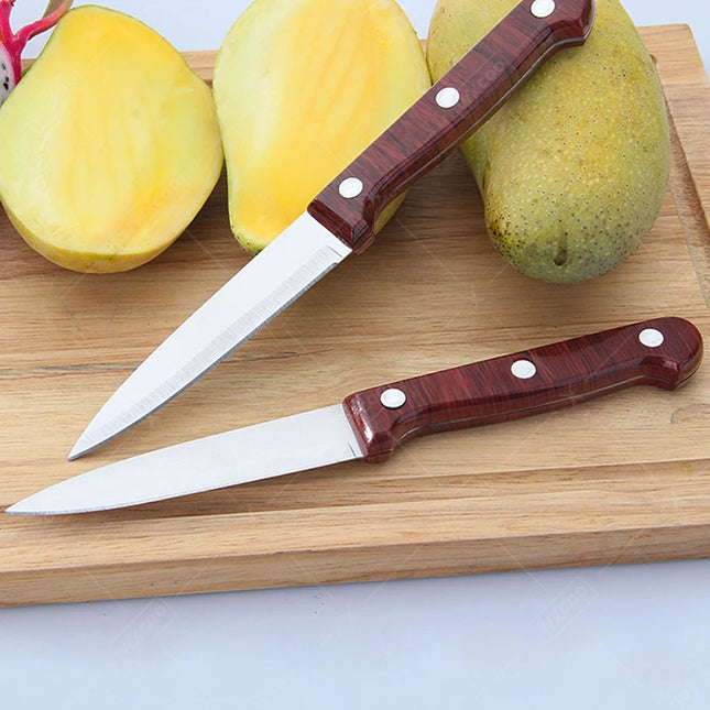 Professional Chef Knife Fruit Knife Kitchen Barbecue Knife Peeling Anti-rust Anti-stick Plastic Kitchen Knives and Accessories