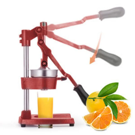 Commercial Heavy Duty Cast Iron Hand Press Manual Orange Citrus Lemon Lime Grapefruit Pomegranate Fruit Juice Squeezer Machine