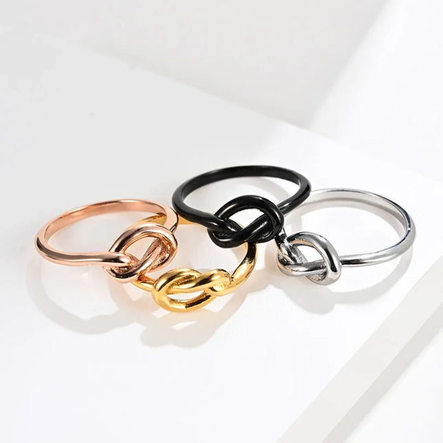 New Classic 2mm Luxury Stainless Steel for Women Men Rings Black Rose Gold Silver Color US size 4 to 11