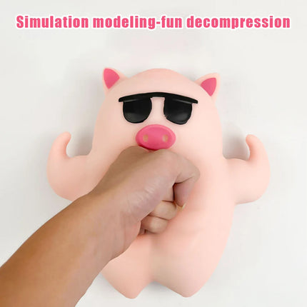 Cute Pink Pig Antistress Toy Piggy Squeeze Pig T 1000 Antistress Squeeze Stress Relief Squeeze Toy Animals Gift For Kids Adults