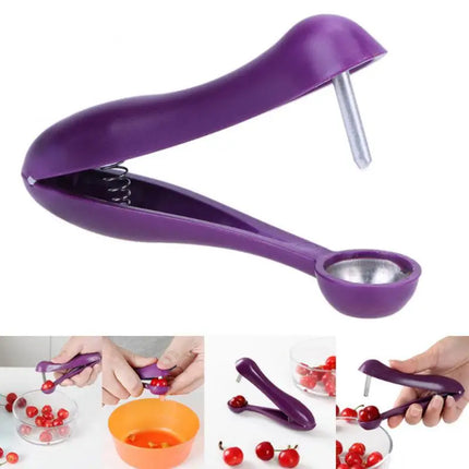 Multifunction Cherry Pitter Tool Fruit Core Seed Remover Olive Core Corer Remove Pit Seed Gadget Stoner Kitchen Accessories