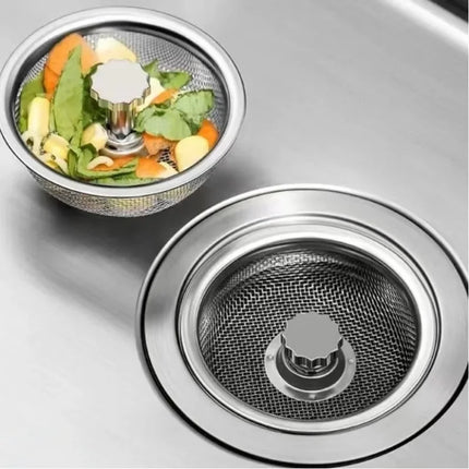 Kitchen Sink Filter Stainless Steel Sink Sewer Mesh Strainers Kitchen Tools Bathroom Floor Drains Hair Catcher Waste Plug Filter