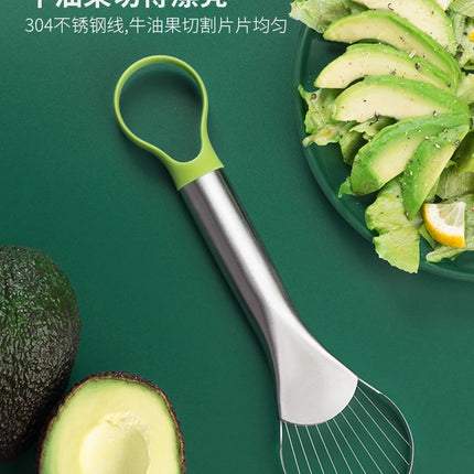 Avocado Knife Gadget Stainless Steel Cutter Kitchen Gadgets Fruit Cutting Artifact All for Kitchen and Home Dragon Fruit Slices