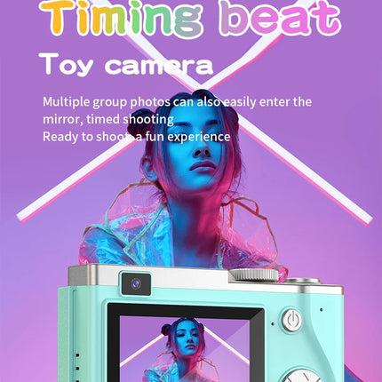 4K HD Digital 64MP Camera Autofocus Photography Video Camcorder 2.4 inch Screen for Portable Kid Adult Beginners Vlogging Camera