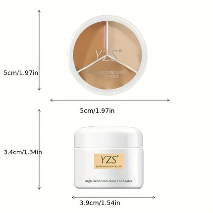 Concealer Foundation Cream Full Cover Dark Circles Acne Spots Dark Circles Contour Concealer Palette Makeup Cosmetics