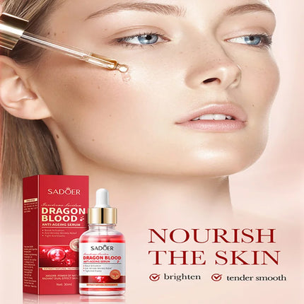 Royal Dragon Blood Serum Placenta Rejuvenation Moisturizing Smoothing Facial Firming Essence Improve Roughness Cosmetic 2024