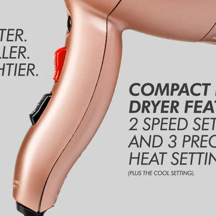 Lightweight & Quiet Ionic Professional Hair Dryer With Variable Speed & Temperature