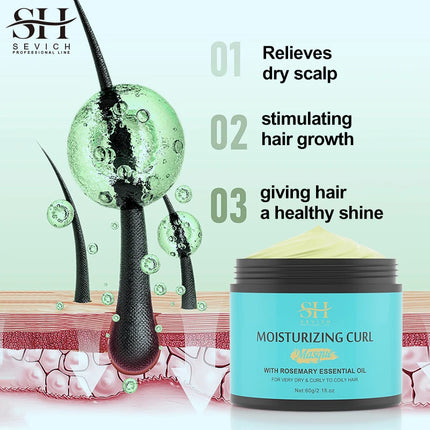 Curly hair care Styling Hair Moisturizing set Natural Curl Boost Hair Bounce Hair Elastic Cream Styling Enhancing Hair Care