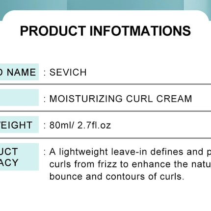 Curly hair care Styling Hair Moisturizing set Natural Curl Boost Hair Bounce Hair Elastic Cream Styling Enhancing Hair Care