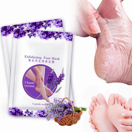 Exfoliating Foot Mask Foot SPA Pedicure Socks Exfoliation Scrub Remove Dead Skin Pedicure Socks Whitening Foot Foot Skin Care