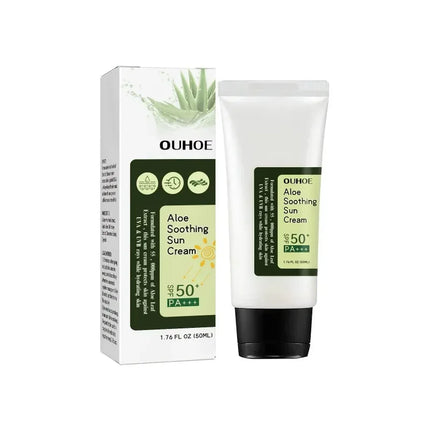 Aloe Soothing Sun Cream SPF 50+ PA+++ 50ml Sunscreen Sun Protection Uv Isolation Moisturizing non-greasy Korean Skincare