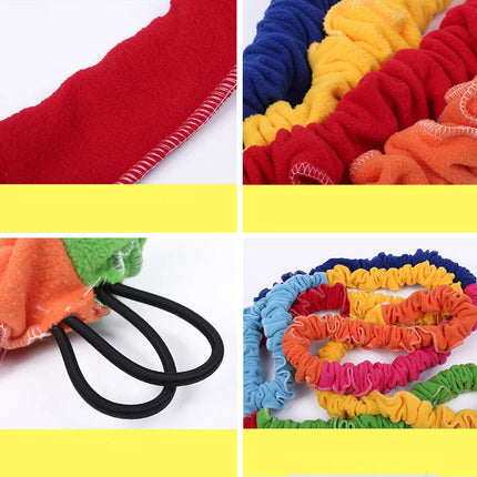 Kindergarten Outdoor Team Cooperation Sport Toys Training Equipment Elasticity Rope Loop Southeast Northwest Running Kids Game