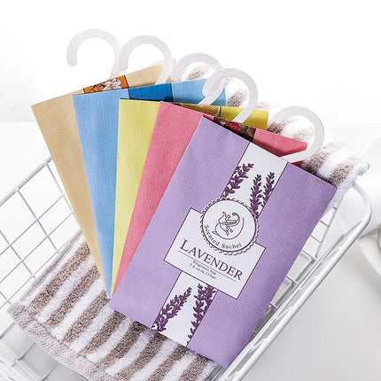 3/6pcs Natural Sachet Aromatherapy Bag Hanging Fragrant Sachet For Wardrobe Closet Car Fragrance Air Freshening Home Supplies