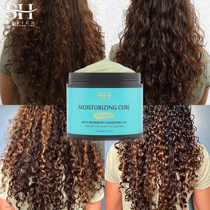 Curly hair care Styling Hair Moisturizing set Natural Curl Boost Hair Bounce Hair Elastic Cream Styling Enhancing Hair Care