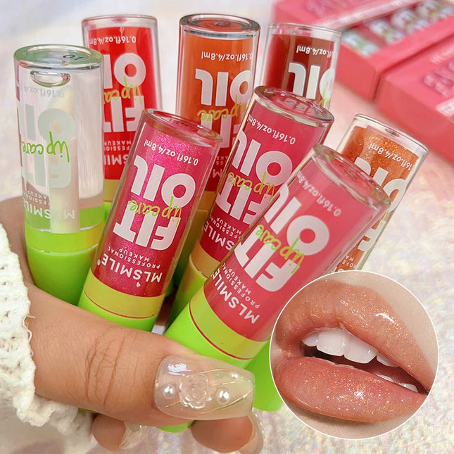 Waterproof Moisturizing Jelly Glitter Lip Gloss Transparent Pearl Liquid Lipstick Shiny Mirror Diamond Lip Gloss Korean Makeup