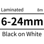 Black on White / 9mm