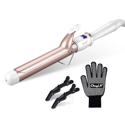 CkeyiN 32mm 38mm Electric Hair Curler for Women Professional Ceramic Curling Iron Adjustable Temperature Hair Styling Tool