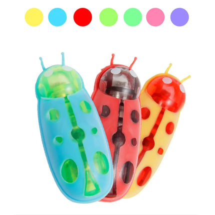 Funny Electric Bugs Catnip Toy Automatic Tunnel Mini Robot Bug Vibration Insect Toys For Cats Battery Operated Cockroach Ladybug