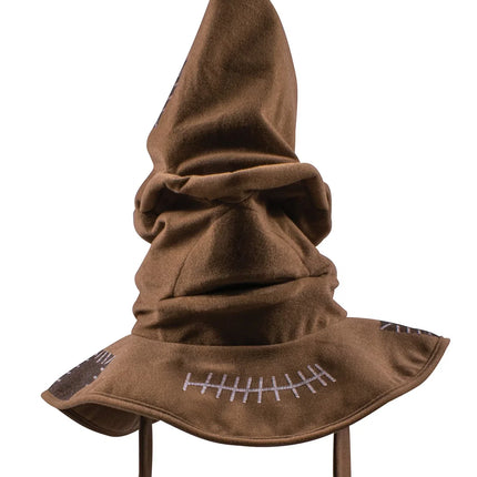 Fashion Movies Witch Wizard Hat Sorting Hat Leather Halloween Party Props Dress Up Hat Men Cosplay Costume Accessories