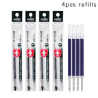 4Pcs Refill / Dark Blue ink