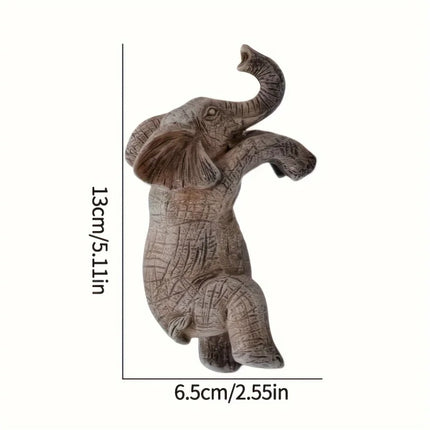 1pc Elephant Hanging Flower Pot - Charming Balcony & Garden Decor, Adorable Animal Sculpture, Ideal Gift for Elephant Lovers