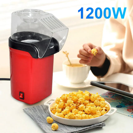 220V Popcorn Makers Mini Popcorn Machine Electric Household Appliance Machine Fully Automatic Popcorn Machine For Home Kitchen