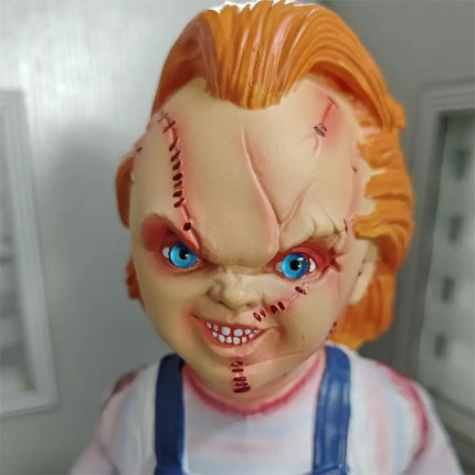 Child's Play Original Chucky Doll PVC Figure Model Toy Collectible Doll Doll Room Halloween Carnival Party Decorative Prop Gifts