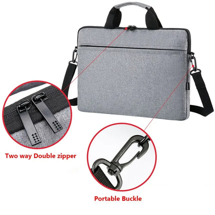 Laptop Bag Sleeve Case Shoulder HandBag Notebook Pouch Briefcases 133 14 156 inch For Lenovo HP Huawei Asus Dell Samsung