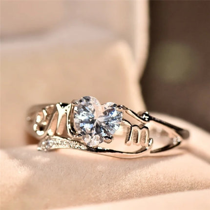 Delysia King Heart-shaped  ring